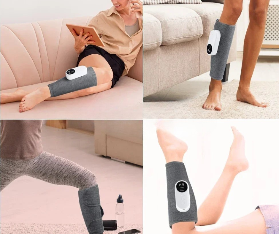 Massageador Elétrico para Pernas – Conforto com um toque de bem-estar