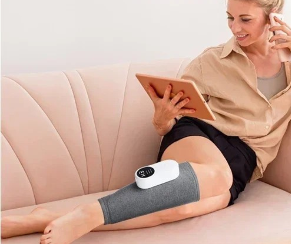 Massageador Elétrico para Pernas – Conforto com um toque de bem-estar