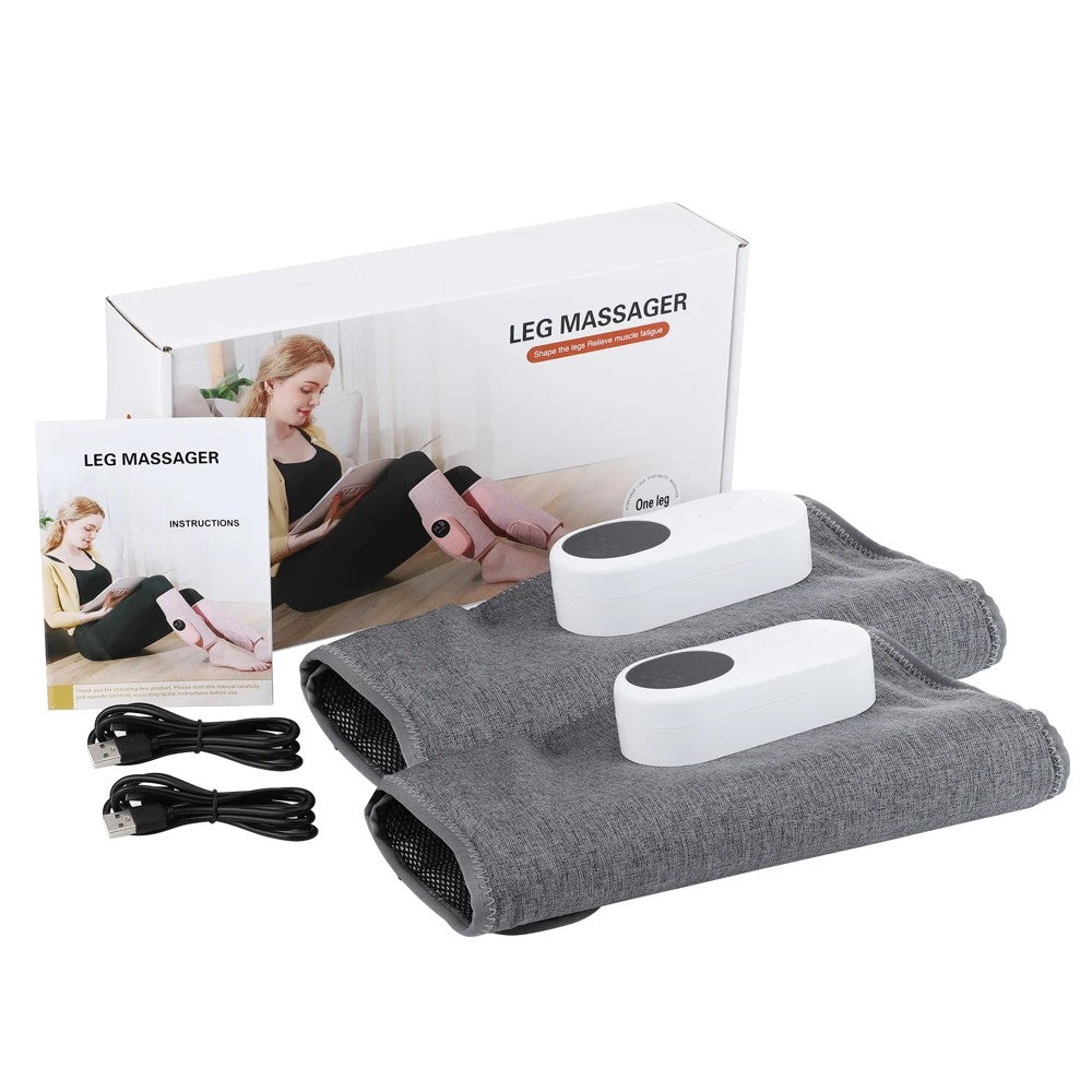 Massageador Elétrico para Pernas – Conforto com um toque de bem-estar