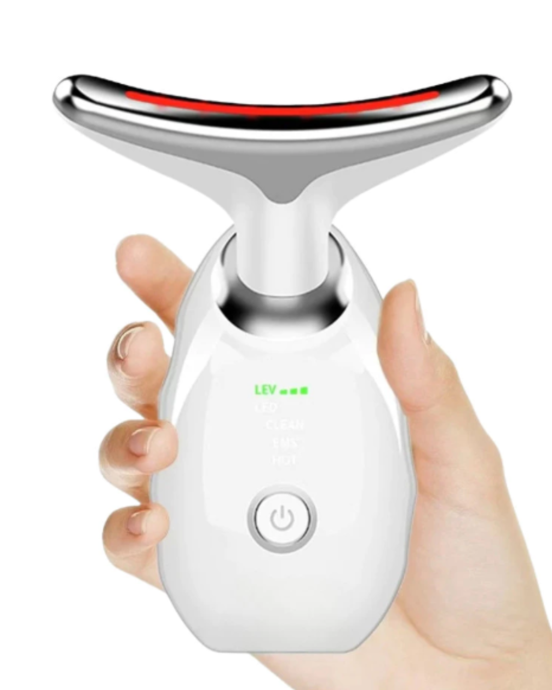 Massageador e Lifting Facial e Pescoço com LED