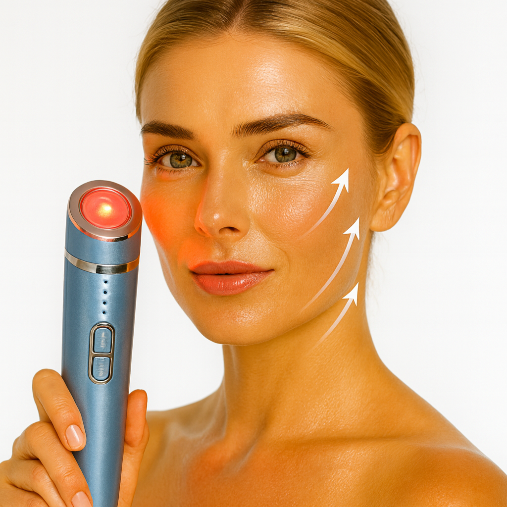 Booster Facial Radiance – Tecnologia RF, EMS, LED e Ultrassom em um só aparelho