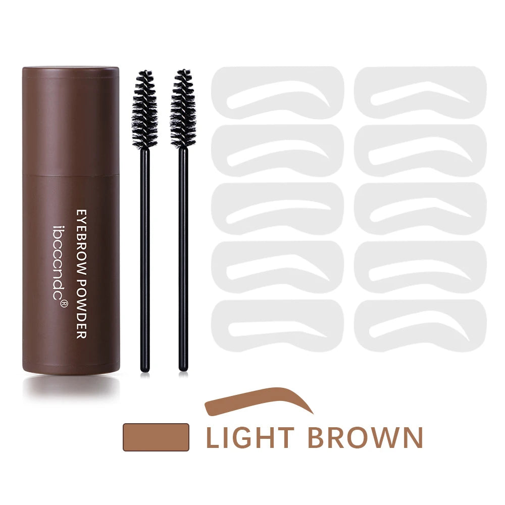 Kit de Sobrancelhas à Prova d'Água - 3 Cores e Longa Duração