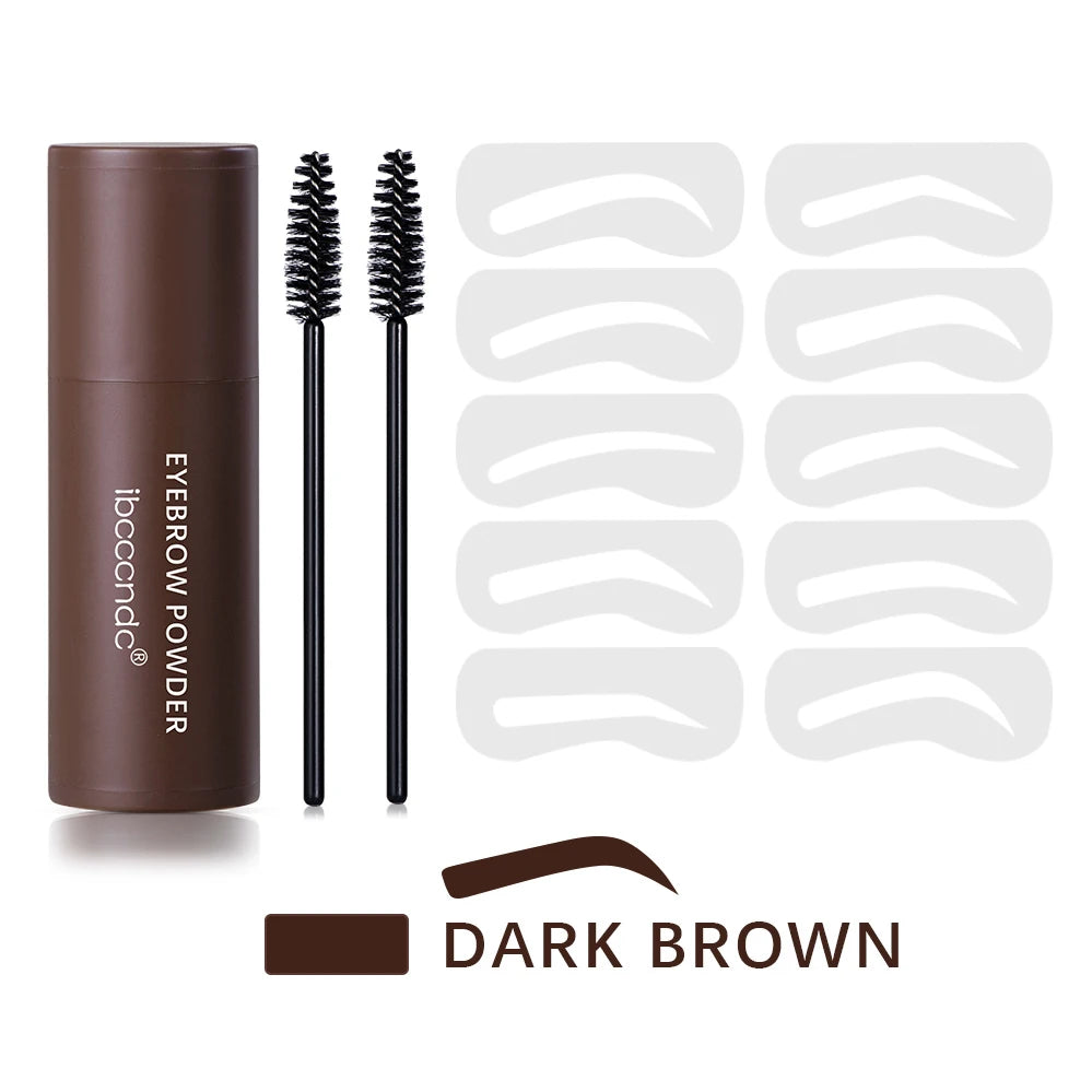 Kit de Sobrancelhas à Prova d'Água - 3 Cores e Longa Duração