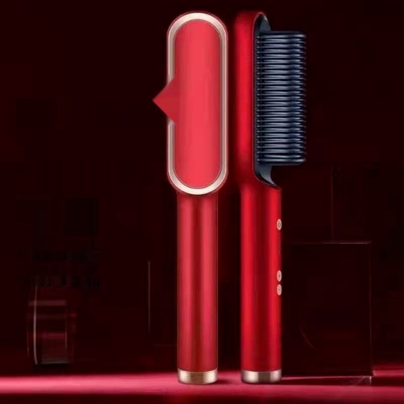 Escova Alisadora 3 em 1 Magic Hair – Liso Rápido