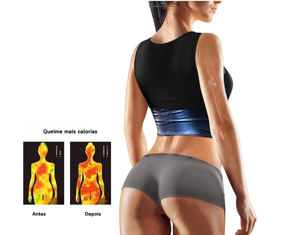 Colete Efeito Sauna para mulheres