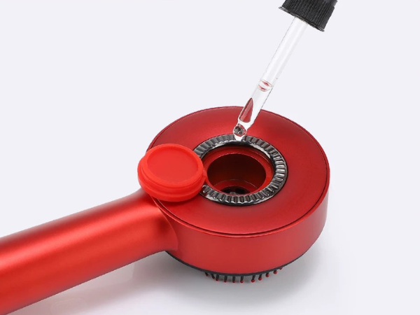 Pente Massageador Capilar com Luz Vermelha - antiqueda e crescimento
