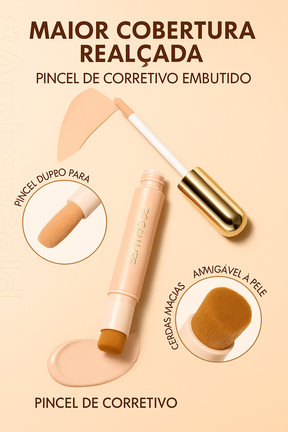 Base e Corretivo FOCALLURE - cobertura perfeita