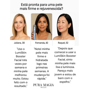 Booster Facial Radiance – Tecnologia RF, EMS, LED e Ultrassom em um só aparelho