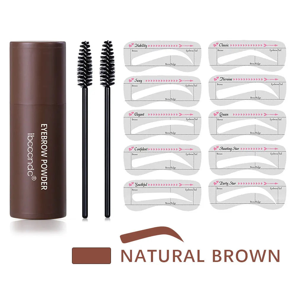 Kit de Sobrancelhas à Prova d'Água - 3 Cores e Longa Duração