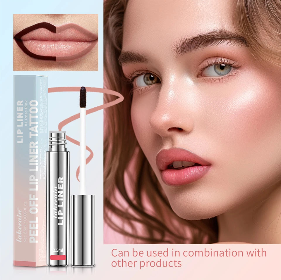 Delineador Labial Adesivo Viral no TikTok | Lip-Liner Peel-Off