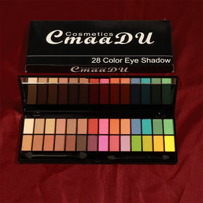 Paletas de Sombras 28 Cores – Foscas e Peroladas para Makes Incríveis!