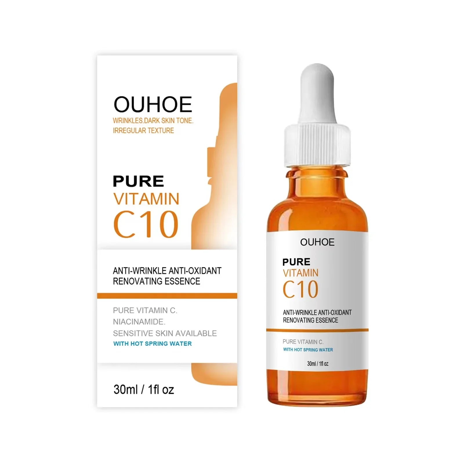 Sérum de Vitamina C da OUHOE: A Magia da Juventude para Sua Pele!