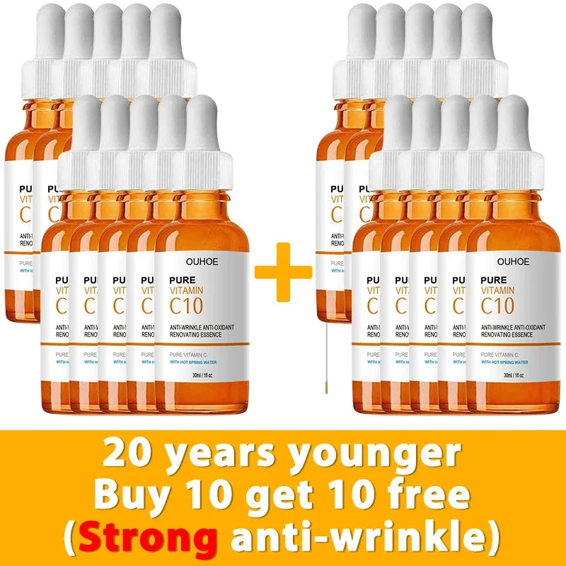 Sérum de Vitamina C da OUHOE: A Magia da Juventude para Sua Pele!