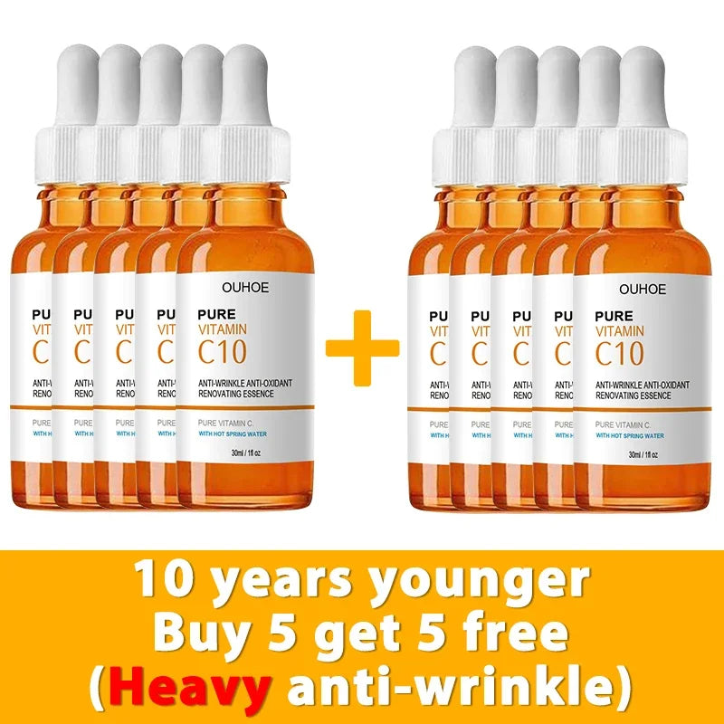 Sérum de Vitamina C da OUHOE: A Magia da Juventude para Sua Pele!