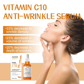 Sérum de Vitamina C da OUHOE: A Magia da Juventude para Sua Pele!