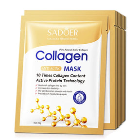 Kit Máscaras Faciais Coreanas 3 em 1 – Glow, Hidratação e Firmeza