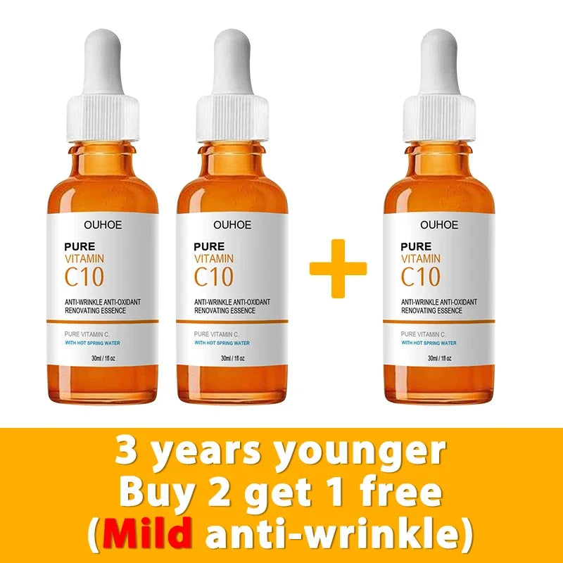 Sérum de Vitamina C da OUHOE: A Magia da Juventude para Sua Pele!
