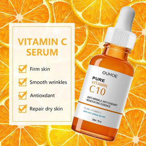 Sérum de Vitamina C da OUHOE: A Magia da Juventude para Sua Pele!
