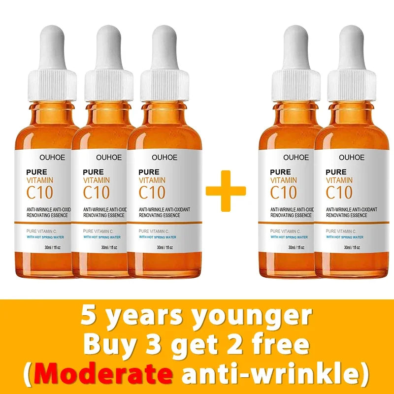 Sérum de Vitamina C da OUHOE: A Magia da Juventude para Sua Pele!