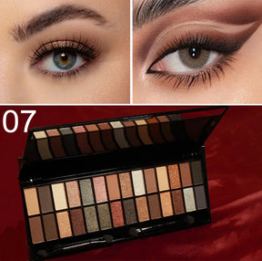 Paletas de Sombras 28 Cores – Foscas e Peroladas para Makes Incríveis!