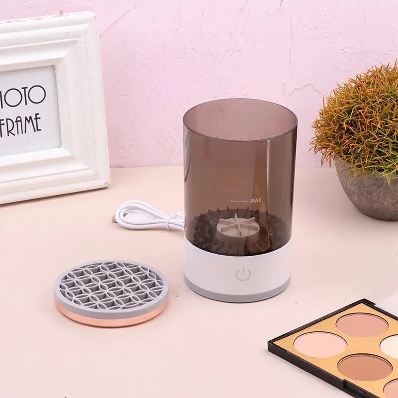 Limpador Elétrico de Pincéis para Maquiagem USB