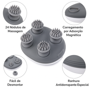Massageador Elétrico Portátil - Cabeca e Pescoço