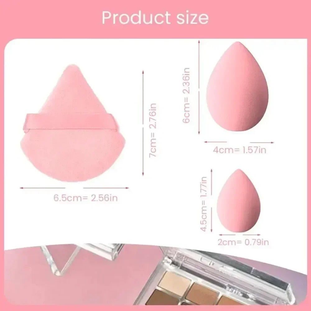 Esponjas para Maquiagem "Beauty Puff" - acabamento profissional