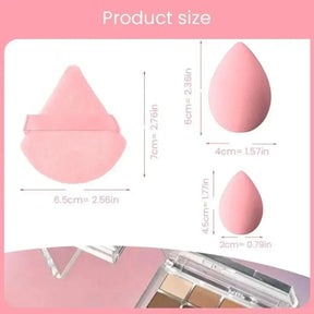 Esponjas para Maquiagem "Beauty Puff" - acabamento profissional